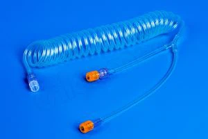 Engangs lavtryk stik slanger med Y-stik og enkelt kontraventil 150cm / 250cm